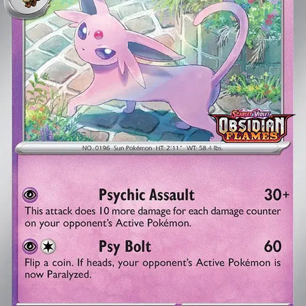 Espeon (086/197) (Best Buy Exclusive) [Scarlet & Violet: Black Star Promos]