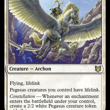 Archon of Sun's Grace [Wilds of Eldraine Commander]