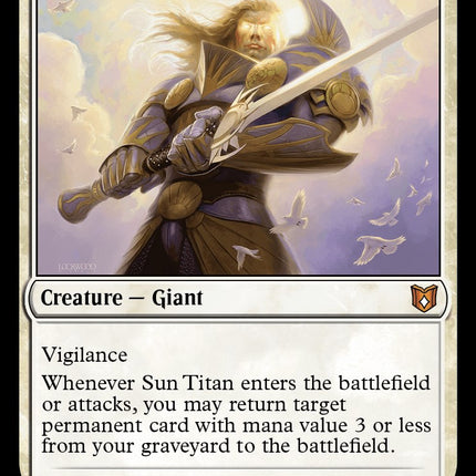 Sun Titan [Wilds of Eldraine Commander]