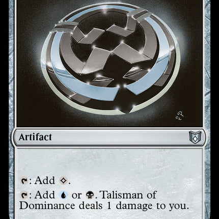 Talisman of Dominance [Wilds of Eldraine Commander]