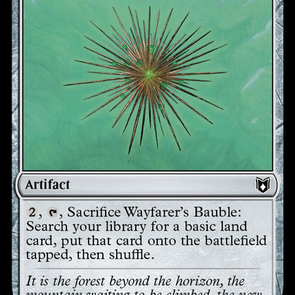 Wayfarer's Bauble [Wilds of Eldraine Commander]