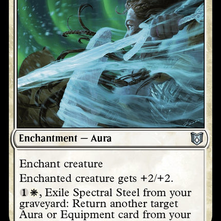Spectral Steel [Wilds of Eldraine Commander]