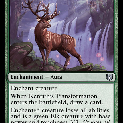 Kenrith's Transformation [Wilds of Eldraine Commander]