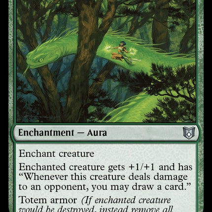 Snake Umbra [Wilds of Eldraine Commander]