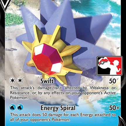 Starmie V (030/189) [Prize Pack Series Three]