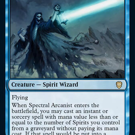 Spectral Arcanist [Innistrad: Crimson Vow Commander]