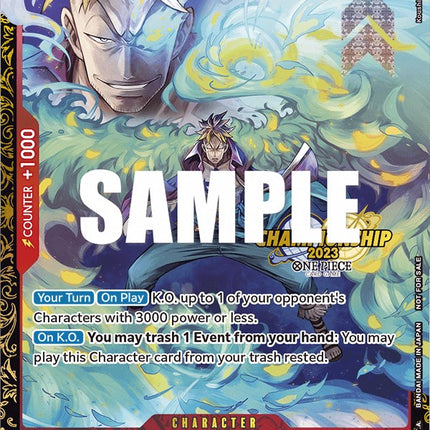 Marco (Championship 2023) [One Piece Promotion Cards]
