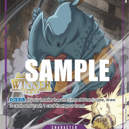 Minorhinoceros (Online Regional 2023) [Winner] [One Piece Promotion Cards]