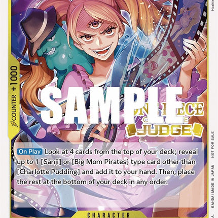 Charlotte Pudding (Judge Pack Vol. 2) [One Piece Promotion Cards]