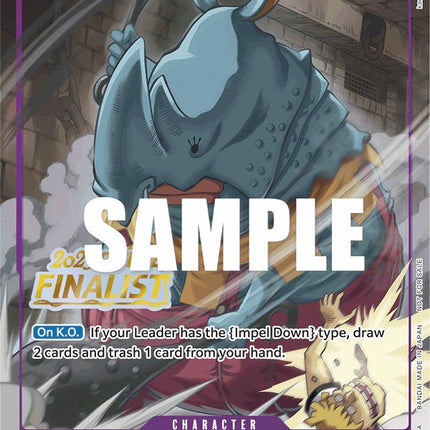 Minorhinoceros (Offline Regional 2023) [Finalist] [One Piece Promotion Cards]