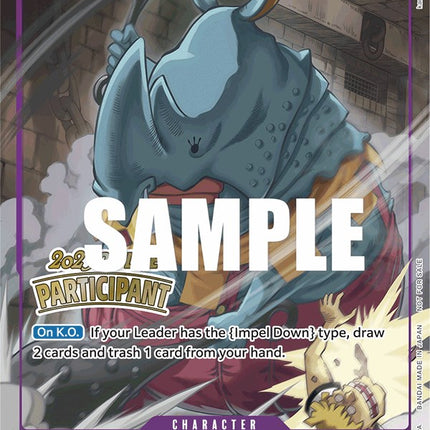 Minorhinoceros (Offline Regional 2023) [Participant] [One Piece Promotion Cards]