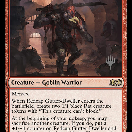 Redcap Gutter-Dweller (Promo Pack) [Wilds of Eldraine Promos]