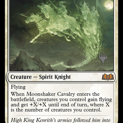 Moonshaker Cavalry (Promo Pack) [Wilds of Eldraine Promos]