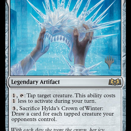Hylda's Crown of Winter (Promo Pack) [Wilds of Eldraine Promos]