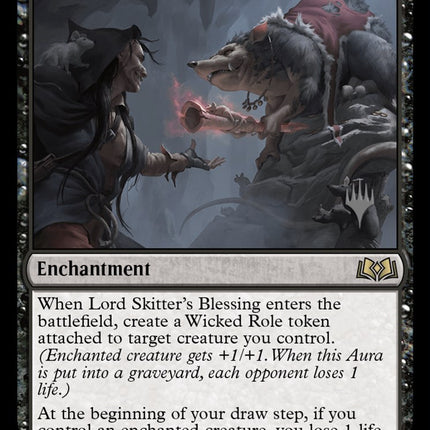 Lord Skitter's Blessing (Promo Pack) [Wilds of Eldraine Promos]