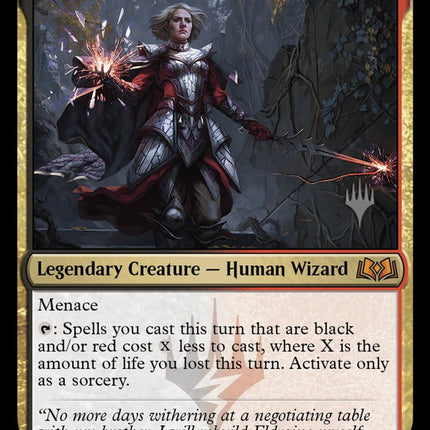 Rowan, Scion of War (Promo Pack) [Wilds of Eldraine Promos]