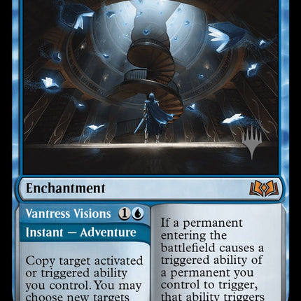 Virtue of Knowledge // Vantress Visions (Promo Pack) [Wilds of Eldraine Promos]