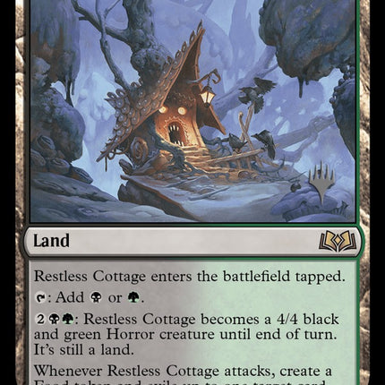 Restless Cottage (Promo Pack) [Wilds of Eldraine Promos]