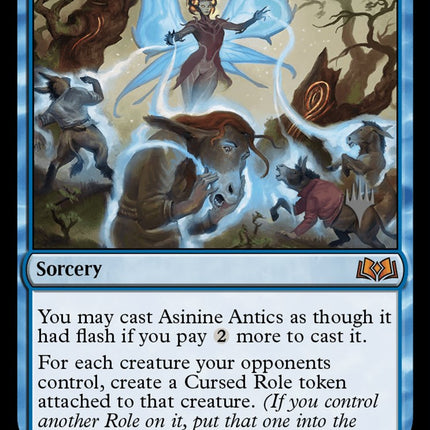 Asinine Antics (Promo Pack) [Wilds of Eldraine Promos]