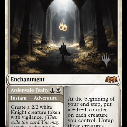 Virtue of Loyalty // Ardenvale Fealty (Promo Pack) [Wilds of Eldraine Promos]