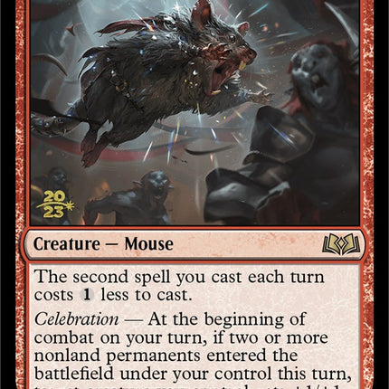 Raging Battle Mouse [Wilds of Eldraine Prerelease Promos]