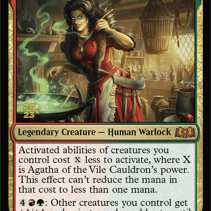 Agatha of the Vile Cauldron [Wilds of Eldraine Prerelease Promos]