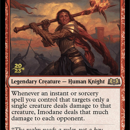 Imodane, the Pyrohammer [Wilds of Eldraine Prerelease Promos]