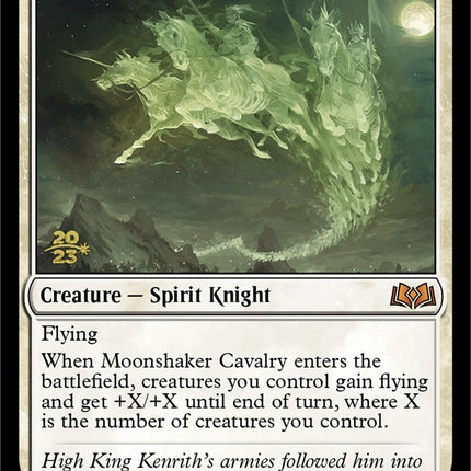 Moonshaker Cavalry [Wilds of Eldraine Prerelease Promos]