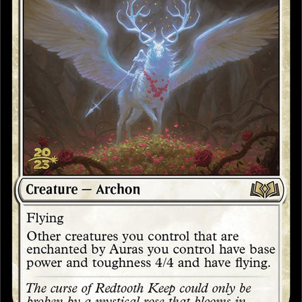 Archon of the Wild Rose [Wilds of Eldraine Prerelease Promos]