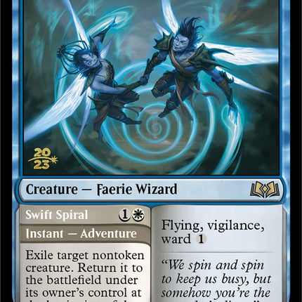 Twining Twins // Swift Spiral [Wilds of Eldraine Prerelease Promos]