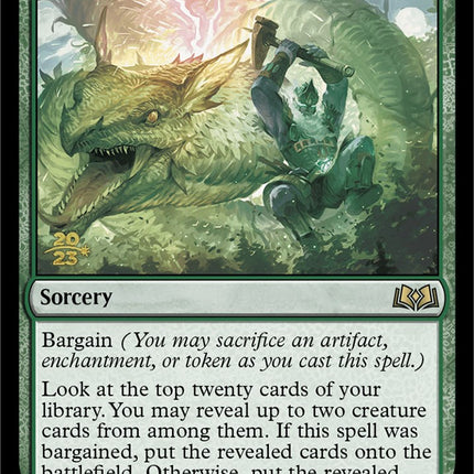 Thunderous Debut [Wilds of Eldraine Prerelease Promos]