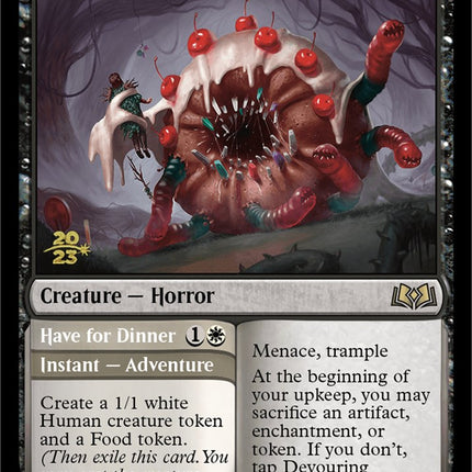 Devouring Sugarmaw // Have for Dinner(Promo Pack) [Wilds of Eldraine Promos]