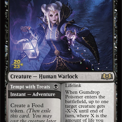 Gumdrop Poisoner // Tempt with Treats [Wilds of Eldraine Prerelease Promos]
