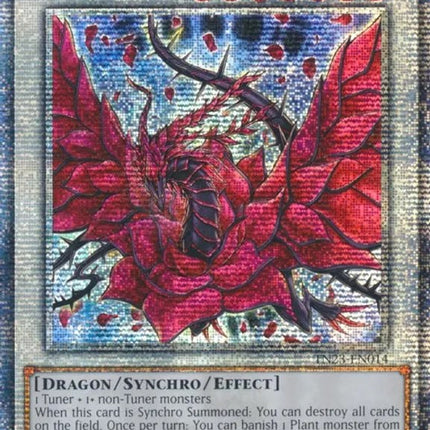 Black Rose Dragon [TN23-EN014] Quarter Century Secret Rare