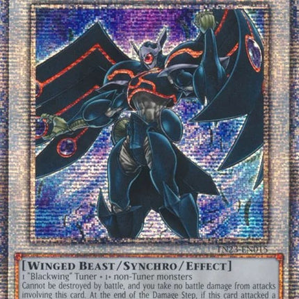 Blackwing Armor Master [TN23-EN015] Quarter Century Secret Rare