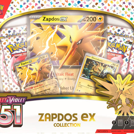 Scarlet & Violet: 151 - Zapdos ex Box