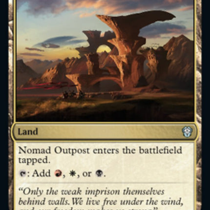 Nomad Outpost [Dominaria United Commander]