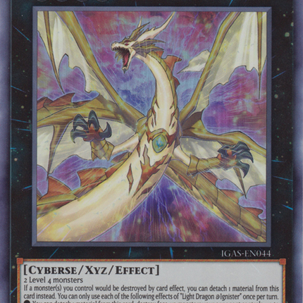Light Dragon @Ignister [IGAS-EN044] Super Rare
