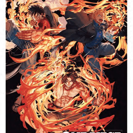 Bandai: 10ct Card Sleeves - Ace/Sabo/Luffy
