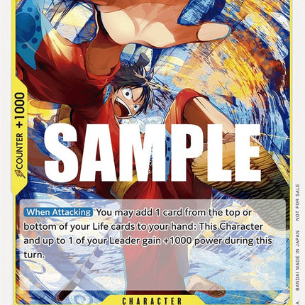 Monkey.D.Luffy (Pre-Release Tournament) [One Piece Promotion Cards]