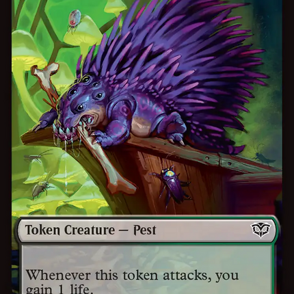 Professor Dellian Fel // Pest (0008) Double-Sided Token [Secrets of Strixhaven Tokens]
