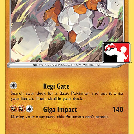 Regirock (075/189) [Prize Pack Series Three]