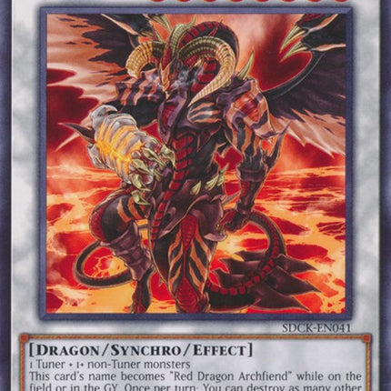 Scarlight Red Dragon Archfiend [SDCK-EN041] Common