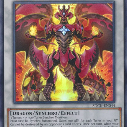 Red Supernova Dragon [SDCK-EN044] Super Rare