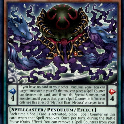 Mythical Beast Medusa [SR08-EN009] Common