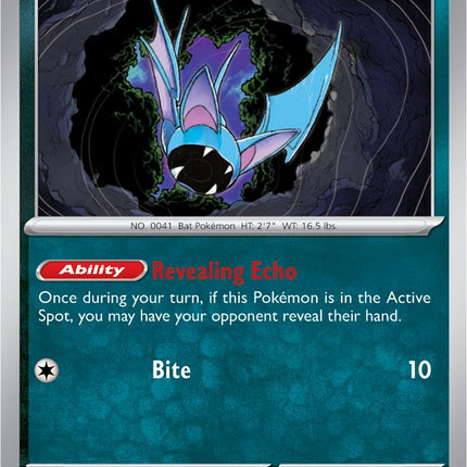Zubat (041/165) [Scarlet & Violet 151]
