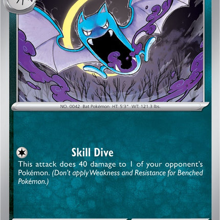 Golbat (042/165) [Scarlet & Violet 151]