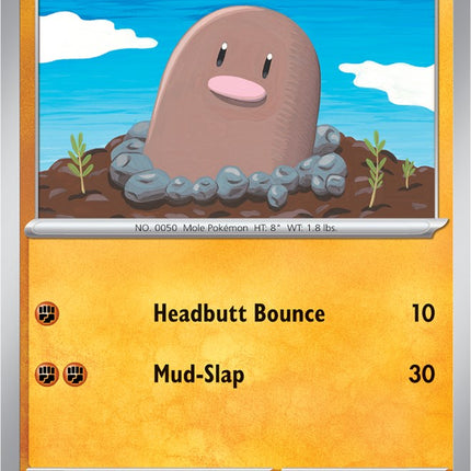 Diglett (050/165) [Scarlet & Violet 151]