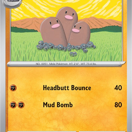 Dugtrio (051/165) [Scarlet & Violet 151]