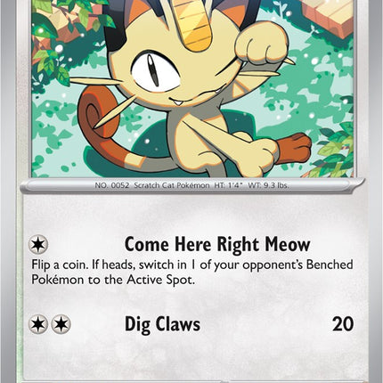 Meowth (052/165) [Scarlet & Violet 151]